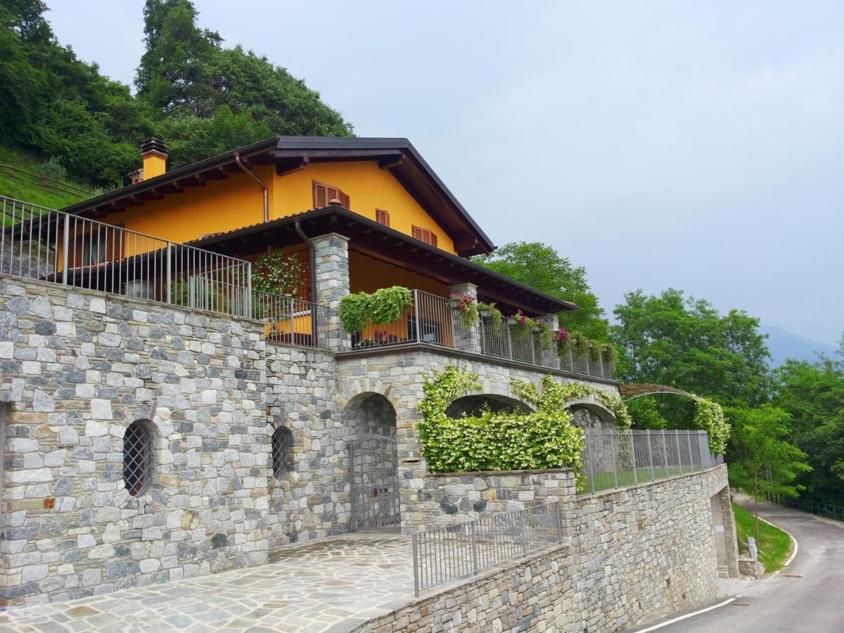 Villa Valuri Vista Magnifica Sul Lago Di Como Appartamento Piano Terra Vercana Zewnętrze zdjęcie