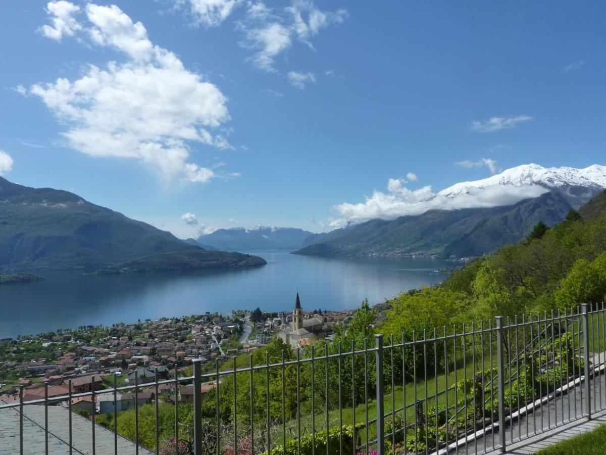 Villa Valuri Vista Magnifica Sul Lago Di Como Appartamento Piano Terra Vercana Zewnętrze zdjęcie