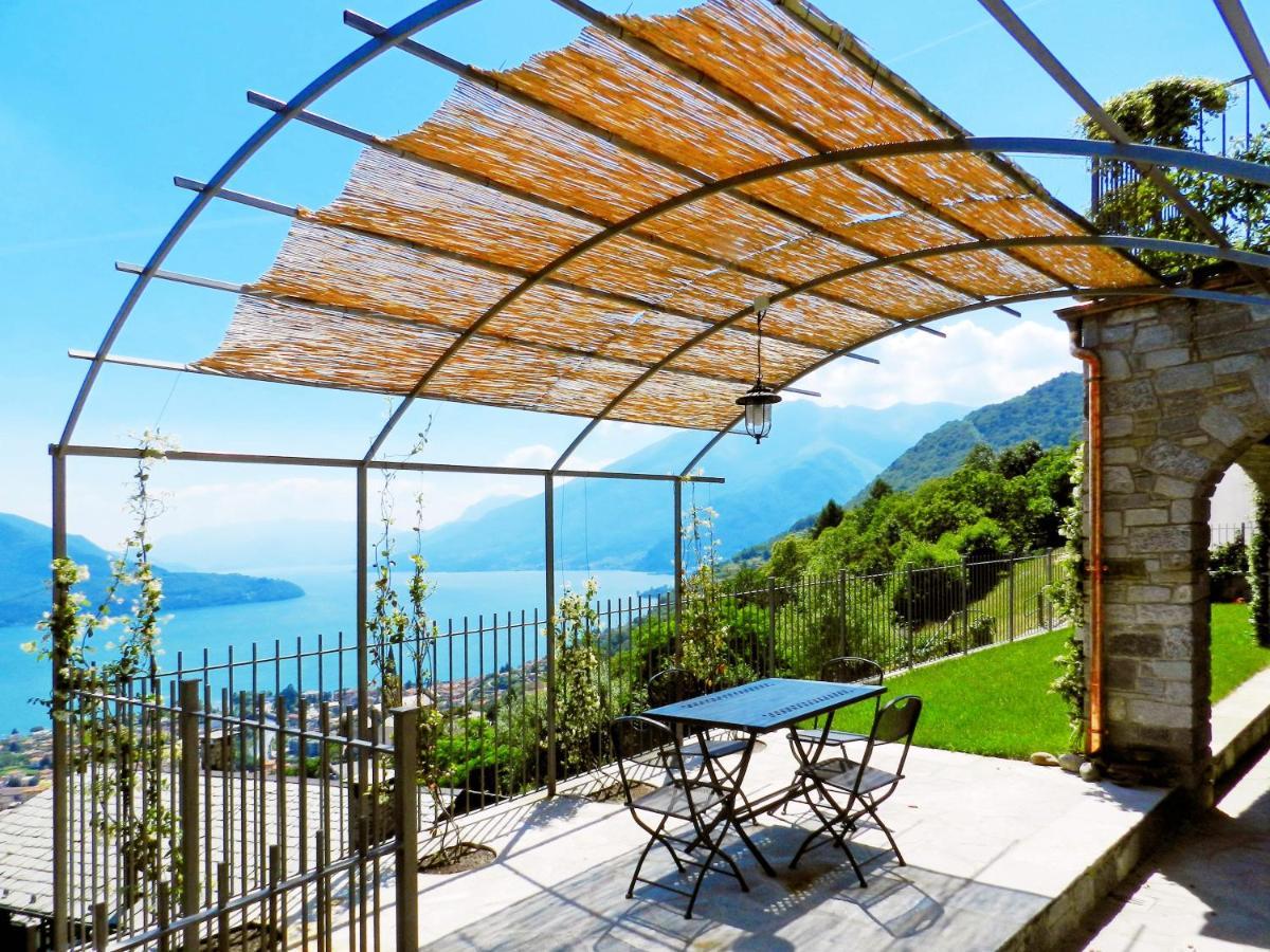 Villa Valuri Vista Magnifica Sul Lago Di Como Appartamento Piano Terra Vercana Zewnętrze zdjęcie